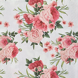 Ubrousek na decoupage - vzor 0248 růže