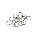 Kovové kroužky 6 mm platina 10g