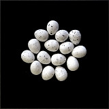 Polystyrenové vajíčko malé 1,8 cm bílé 1 ks