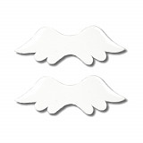 Andělská křídla 8,5 cm bílá - 10 ks