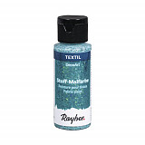 Barvy na textil Rayher 59 ml - třpytky tyrkys