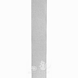 Bavlněná stuha š. 2,5 cm - šedá 1 m